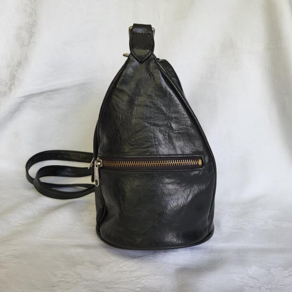 Mini black sling bag by Pacific Express - Freedom Pack
